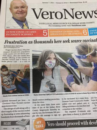Frustration as thousands seek vaccines