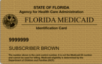 Medicaid sample card
